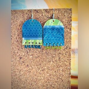 Upcycled Handcrafted Earrings